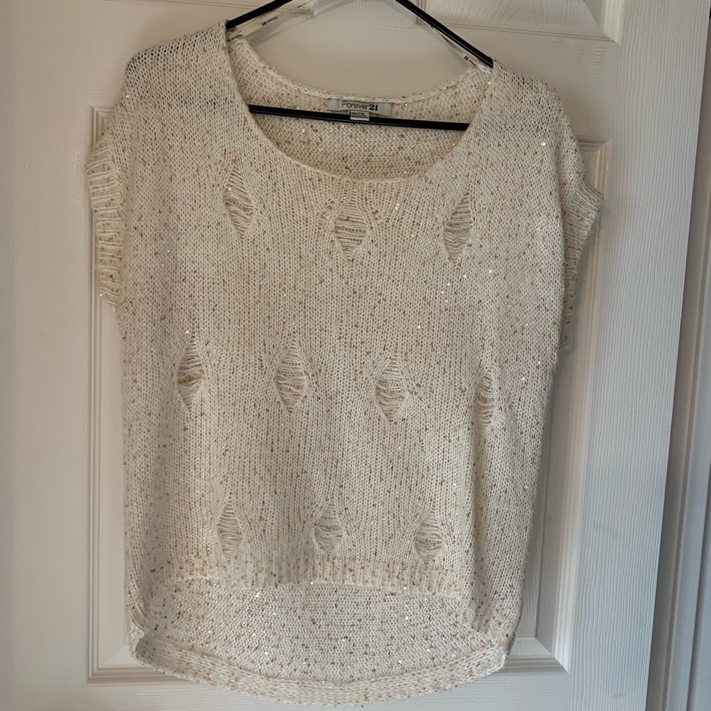 Forever 21 cropped sweater